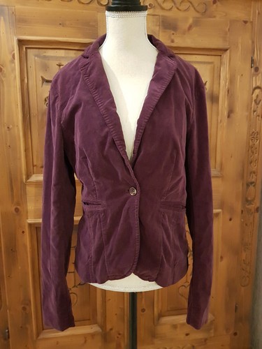 Samt blazer campus - blazer, gr.s