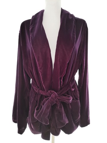 Samt blazer lindex lila - lindex, l