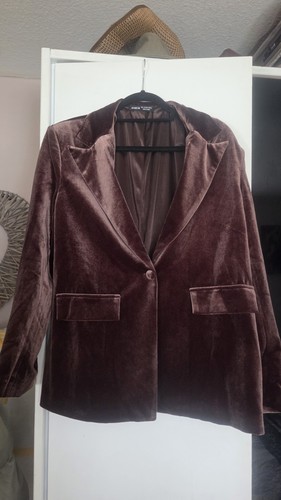 Edler samt blazer jacke - samt,