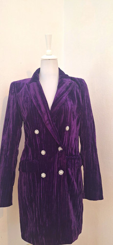 Zara damen samt blazer - zara,