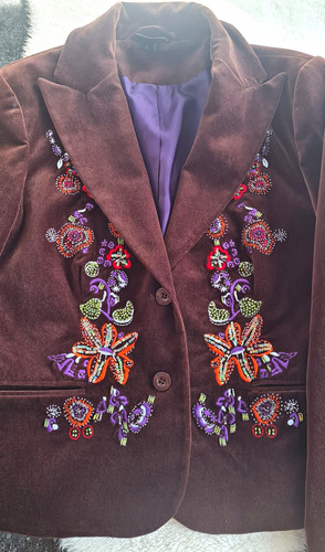 Madeleine damen samt - madeleine, samt-blazer